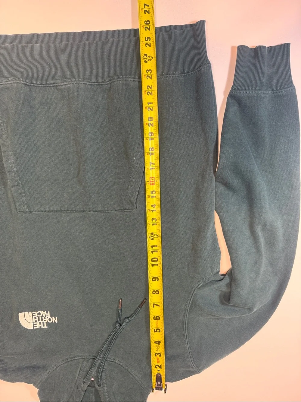 The North Face Men's Teal Green Pullover Hoodie‎